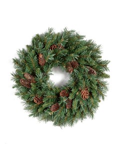 PINE CONE WREATH C/PIGNE