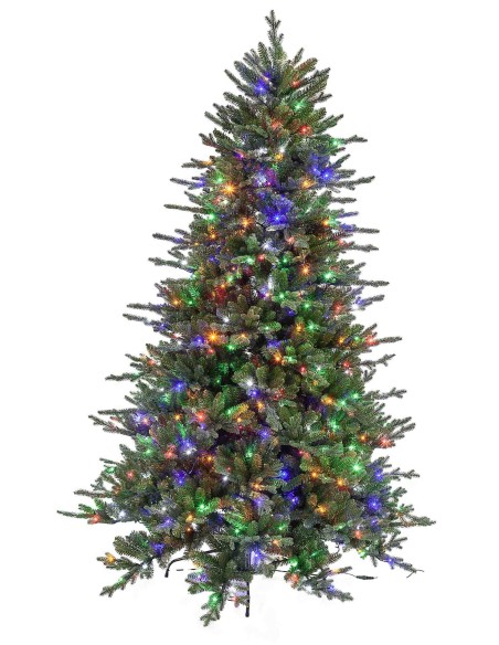 POLY RED ROCK SPRUCE PRELIT
