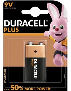 BATTERIE DURACELL MN1604 9V BL.1