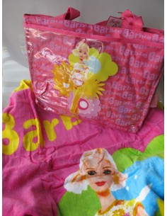 B65245 BORSA+TELO MARE BARBIE