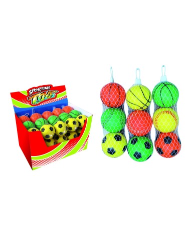 601311 PALLINE SPORT SOFT 3pz.