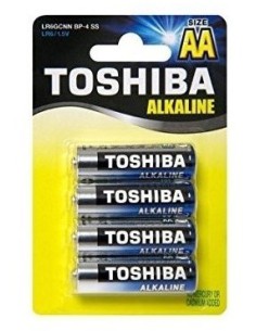 BATTERIE TOSHIBA LR6 AA-4 ALK.STILO