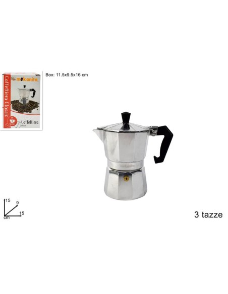 83810 CAFFETTIERA 3 TAZZE