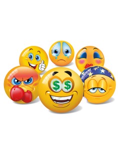 203731 PALLONE EMOTICON NEW IN PVC