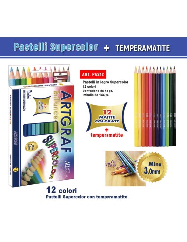 PASTELLI 12 ARTGRAF PAS12