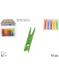 37808 MOLLETTA PLASTICA 10 pz.