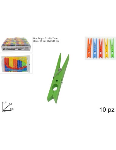 37808 MOLLETTA PLASTICA 10 pz.