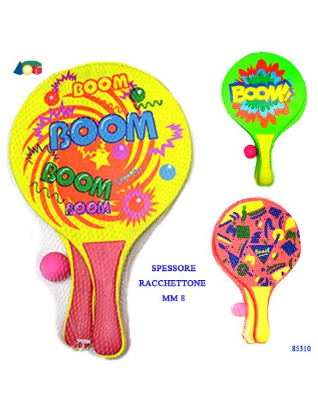 85310 COPPIA RACCHETTONI SPIAGGIA