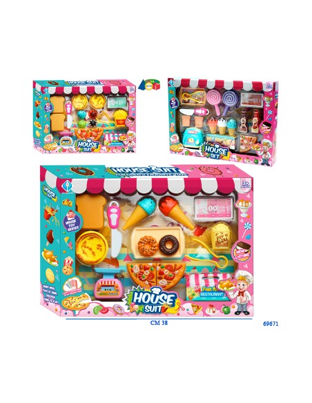 69671 CONF.VETRINA GELATI E FAST FOO