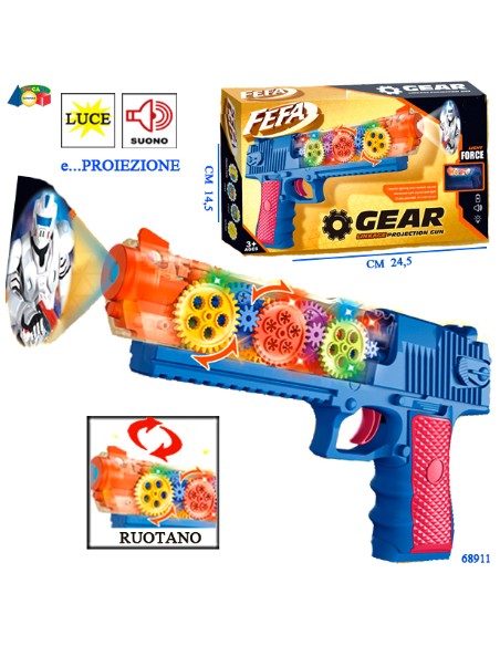 68911 CONF.PISTOLA C/SUONI/LUCI/PR.