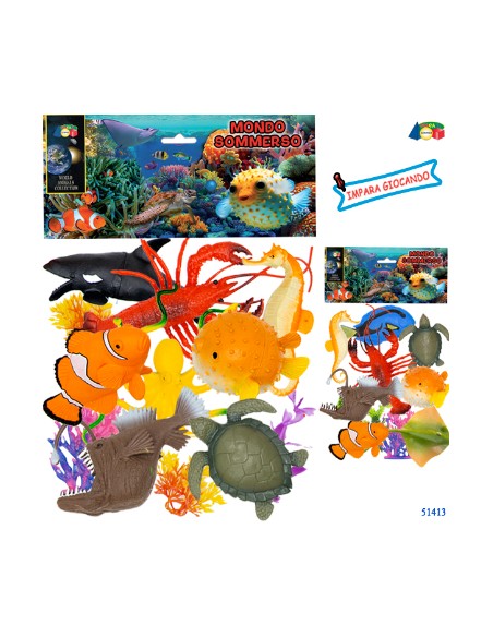 51413 BUSTA PESCI MONDO SOMMERSO